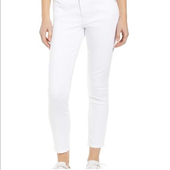 {WIT & WISDOM} White High Rise Ankle Skimmer Jean - Picture 12 of 12